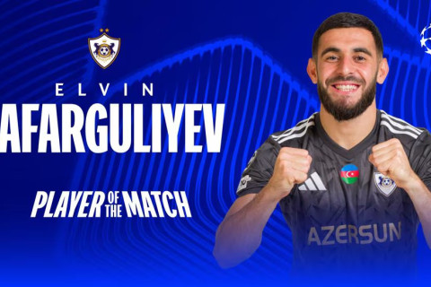 “Qarabağ” - “Kopenhagen” oyununun ən yaxşısı Elvin Cəfərquliyev olub