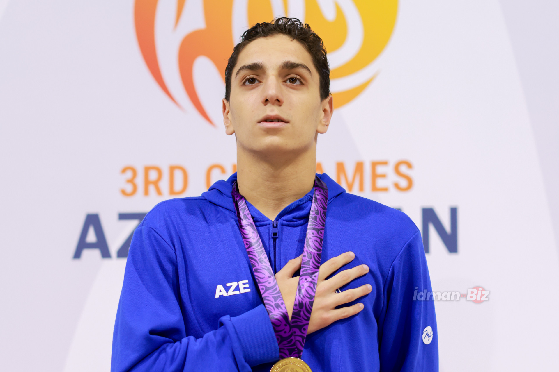 Qızıl medal qazanan Azərbaycan üzgüçüsü: “Gərgin mübarizə gedirdi”