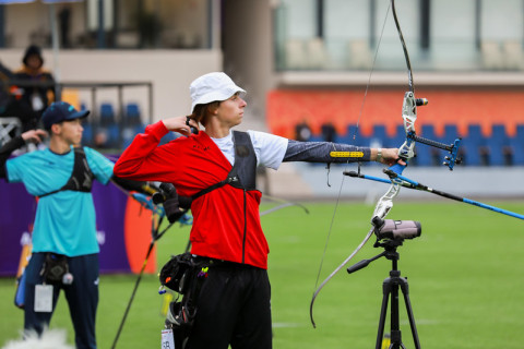 III Игры стран СНГ: пять азербайджанских спортсменов вышли в 1/8 финала соревнований по стрельбе из лука - ФОТО