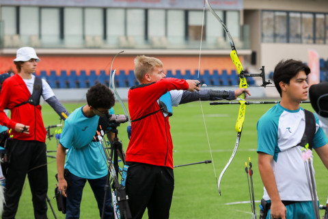 III Игры стран СНГ: пять азербайджанских спортсменов вышли в 1/8 финала соревнований по стрельбе из лука - ФОТО