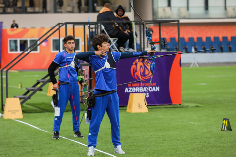 III Игры стран СНГ: пять азербайджанских спортсменов вышли в 1/8 финала соревнований по стрельбе из лука - ФОТО