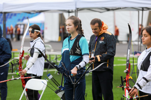 III Игры стран СНГ: пять азербайджанских спортсменов вышли в 1/8 финала соревнований по стрельбе из лука - ФОТО