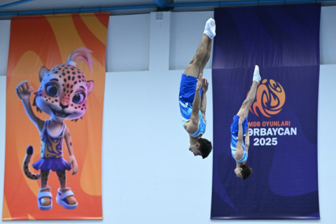 III MDB Oyunları: Azərbaycan gimnastları gümüş medal qazanıb - YENİLƏNİB + FOTO
