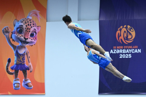 III MDB Oyunları: Azərbaycan gimnastları gümüş medal qazanıb - YENİLƏNİB + FOTO
