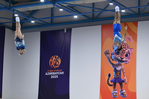 III MDB Oyunları: Azərbaycan gimnastları gümüş medal qazanıb - YENİLƏNİB + FOTO
