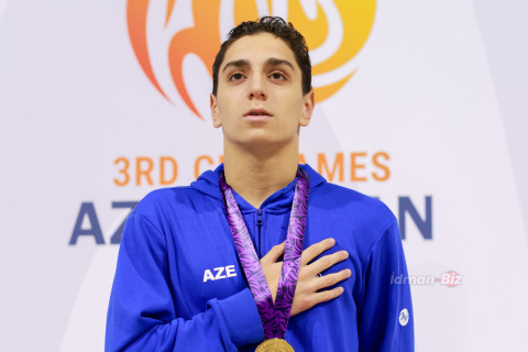 Qızıl medal qazanan Azərbaycan üzgüçüsü: “Gərgin mübarizə gedirdi”