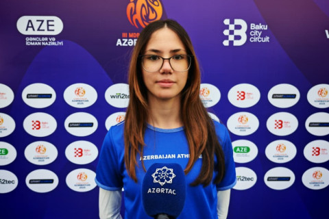 Nilufər Ağaməmmədli: “İlk mərhələni keçdiyim üçün qürurluyam”