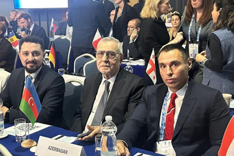 MOK-un nümayəndə heyəti Olimpiya Həmrəyliyi formunda - FOTO