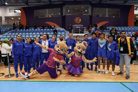 III MDB Oyunları: Azərbaycan batut gimnastikası yarışlarında 6 medal qazandı - YENİLƏNİB + FOTO