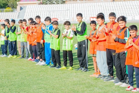 Naxçıvanda kütləvi futbol festivalı - FOTO