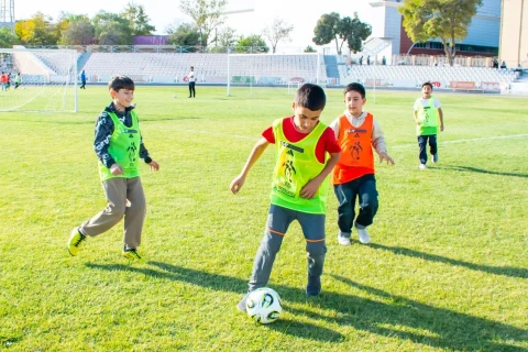 Naxçıvanda kütləvi futbol festivalı - FOTO