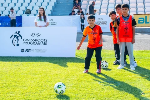 Naxçıvanda kütləvi futbol festivalı - FOTO