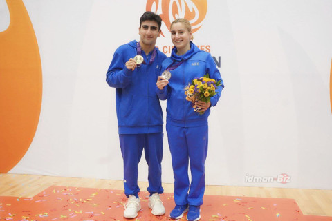 III MDB Oyunları: Azərbaycan gimnastları 1 qızıl, 1 bürünc medal qazanıblar - YENİLƏNİB + FOTO