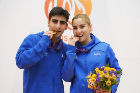 III MDB Oyunları: Azərbaycan gimnastları 1 qızıl, 1 bürünc medal qazanıblar - YENİLƏNİB + FOTO