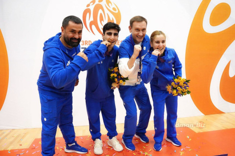 III MDB Oyunları: Azərbaycan gimnastları 1 qızıl, 1 bürünc medal qazanıblar - YENİLƏNİB + FOTO