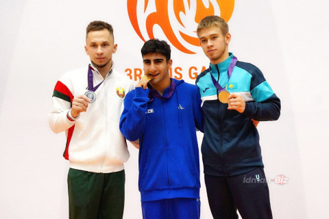 III MDB Oyunları: Azərbaycan gimnastları 1 qızıl, 1 bürünc medal qazanıblar - YENİLƏNİB + FOTO