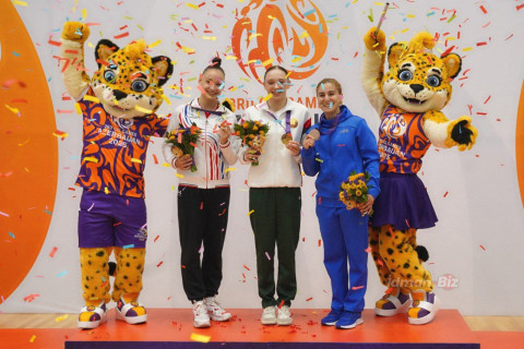 III MDB Oyunları: Azərbaycan gimnastları 1 qızıl, 1 bürünc medal qazanıblar - YENİLƏNİB + FOTO