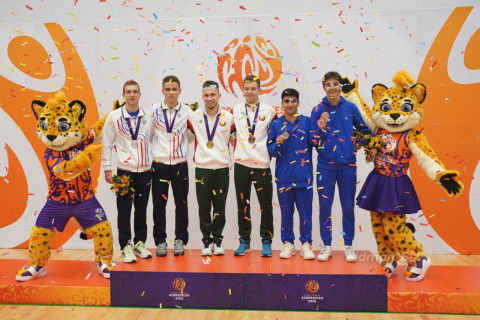 III MDB Oyunları: Azərbaycan batut gimnastikası yarışlarında 6 medal qazandı - YENİLƏNİB + FOTO