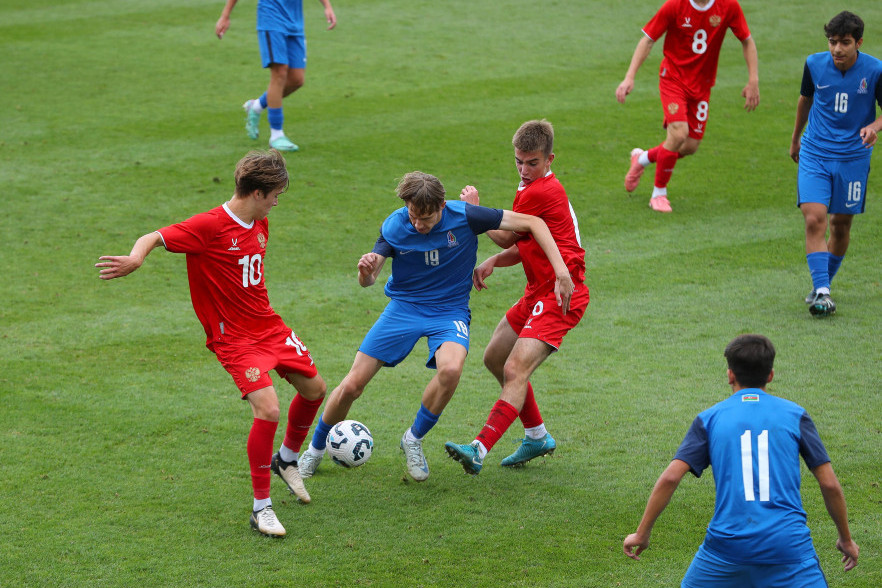 Azerbaijan U-16 national team wins silver at 3rd CIS Games - UPDATED + PHOTO/VIDEO