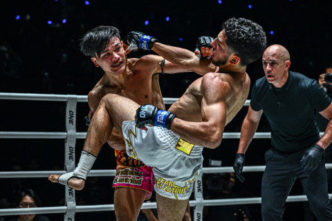 Азербайджанский боец Акиф Гулузаде одержал победу на турнире ONE Championship - ВИДЕО