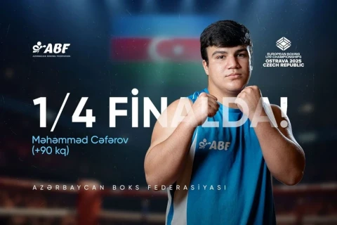 Məhəmməd Cəfərov Avropa çempionatına qələbə ilə start verdi