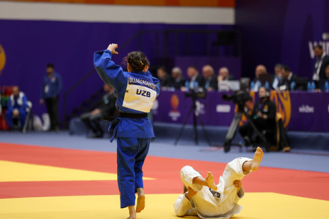 12 азербайджанских дзюдоистов вышли в финал III Игр стран СНГ - ФОТО