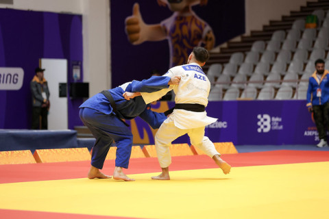 12 азербайджанских дзюдоистов вышли в финал III Игр стран СНГ - ФОТО
