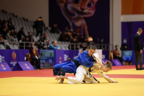 12 азербайджанских дзюдоистов вышли в финал III Игр стран СНГ - ФОТО