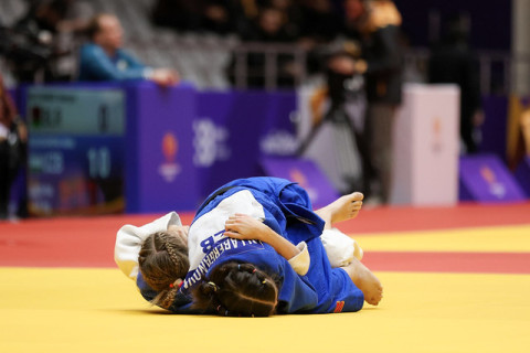 12 азербайджанских дзюдоистов вышли в финал III Игр стран СНГ - ФОТО