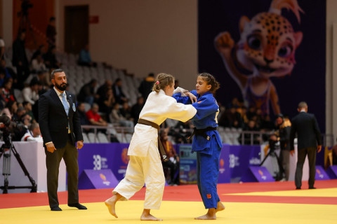 12 азербайджанских дзюдоистов вышли в финал III Игр стран СНГ - ФОТО