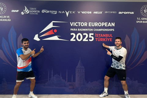 Parabadmintonçularımızdan Avropa çempionatında 2 medal - FOTO