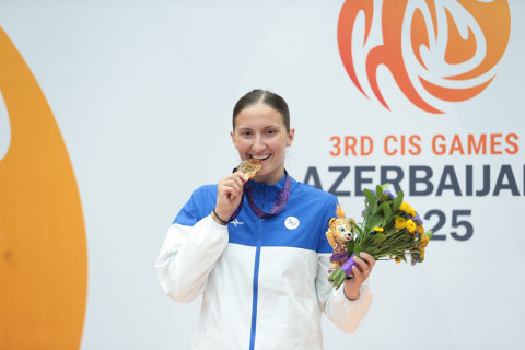 İrina Zaretska III MDB Oyunlarındakı qələbəsi barədə:“Çempionları qələbə dayandırmır” - FOTO
