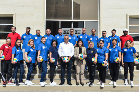 “Playmakers” layihəsi çərçivəsində təlim-seminar - FOTO