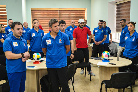 “Playmakers” layihəsi çərçivəsində təlim-seminar - FOTO