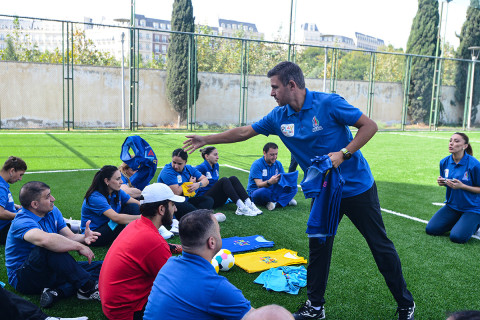 “Playmakers” layihəsi çərçivəsində təlim-seminar - FOTO