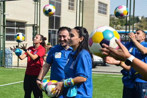 “Playmakers” layihəsi çərçivəsində təlim-seminar - FOTO