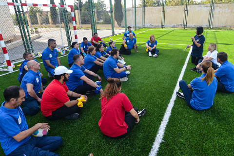 “Playmakers” layihəsi çərçivəsində təlim-seminar - FOTO
