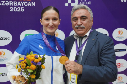İrina Zaretska III MDB Oyunlarındakı qələbəsi barədə:“Çempionları qələbə dayandırmır” - FOTO