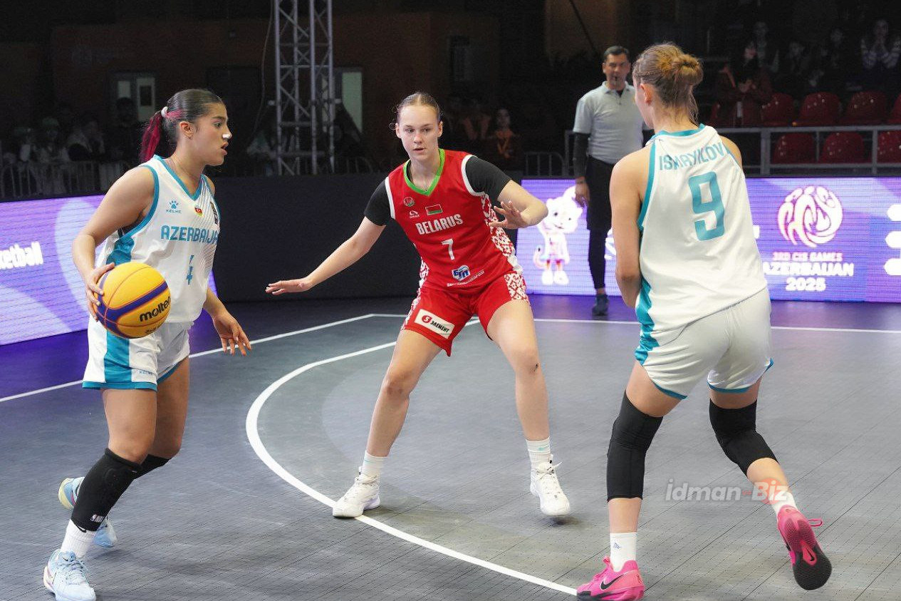 III MDB Oyunları: Basketbol üzrə yığmalarımız YARIMFİNALDA - FOTO