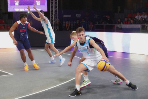 III MDB Oyunları: Basketbol üzrə yığmalarımız YARIMFİNALDA - FOTO