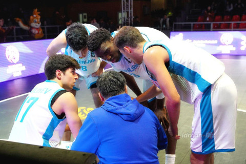 III MDB Oyunları: Basketbol üzrə yığmalarımız YARIMFİNALDA - FOTO