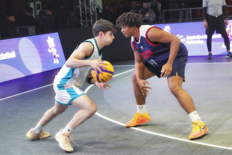 III MDB Oyunları: Basketbol üzrə yığmalarımız YARIMFİNALDA - FOTO