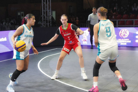 III MDB Oyunları: Basketbol üzrə yığmalarımız YARIMFİNALDA - FOTO