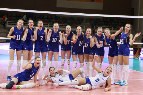 III MDB Oyunları: 15 yaşadək voleybolçu qızlar arasında qaliblər müəyyənləşib - FOTO