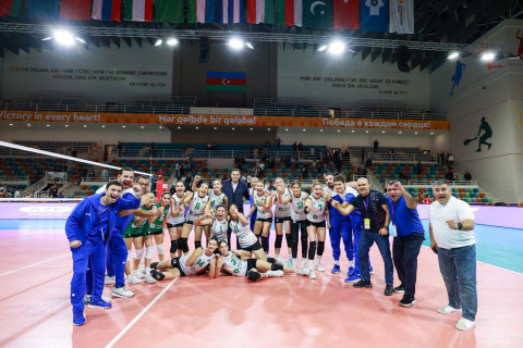 III MDB Oyunları: 15 yaşadək voleybolçu qızlar arasında qaliblər müəyyənləşib - FOTO