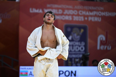 Азербайджанский дзюдоист выиграл "бронзу" на чемпионате мира - ФОТО