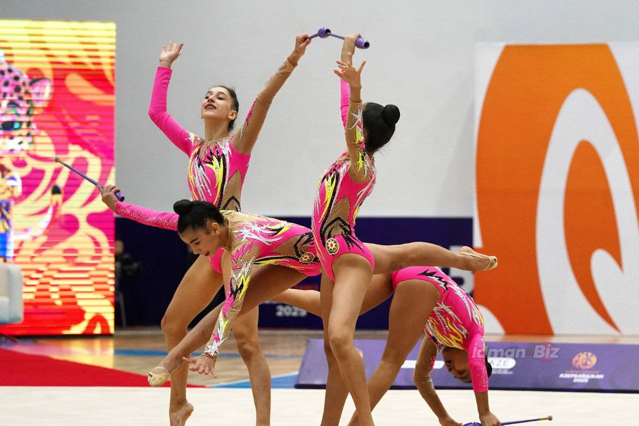 III MDB Oyunları: Azərbaycan gimnastları komanda hesabında üçüncü olub - YENİLƏNİB + FOTO
