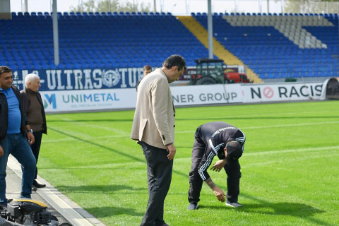 Tovuz şəhər stadionunun SON DURUMU - FOTO