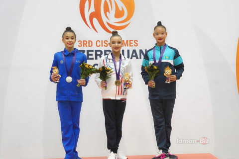 III MDB Oyunları: Azərbaycan gimnastları komanda hesabında üçüncü olub - YENİLƏNİB + FOTO