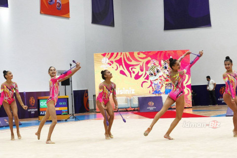 III MDB Oyunları: Azərbaycan gimnastları komanda hesabında üçüncü olub - YENİLƏNİB + FOTO